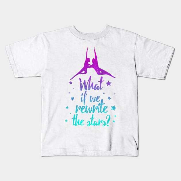 Rewrite the Stars,The Greatest Kids Showman Party Kids T-Shirt by FreckledBliss